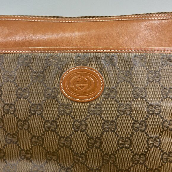 GUCCI GG Supreme Authentic Vintage 80s Collectible Crossbody Bag, Made in Italy - Picture 2 of 16